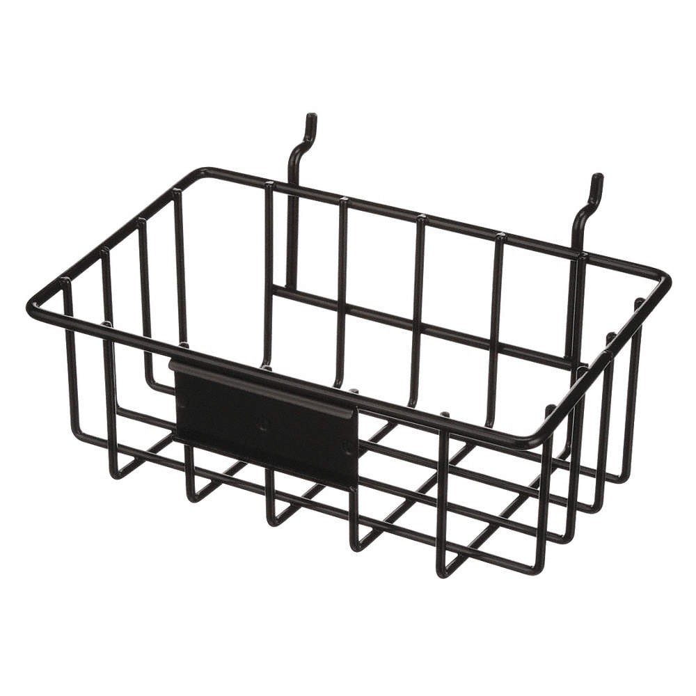 MARLIN STEEL WIRE PRODUCTS 920-01 Storage Basket,Rectangular,Steel 52JA76