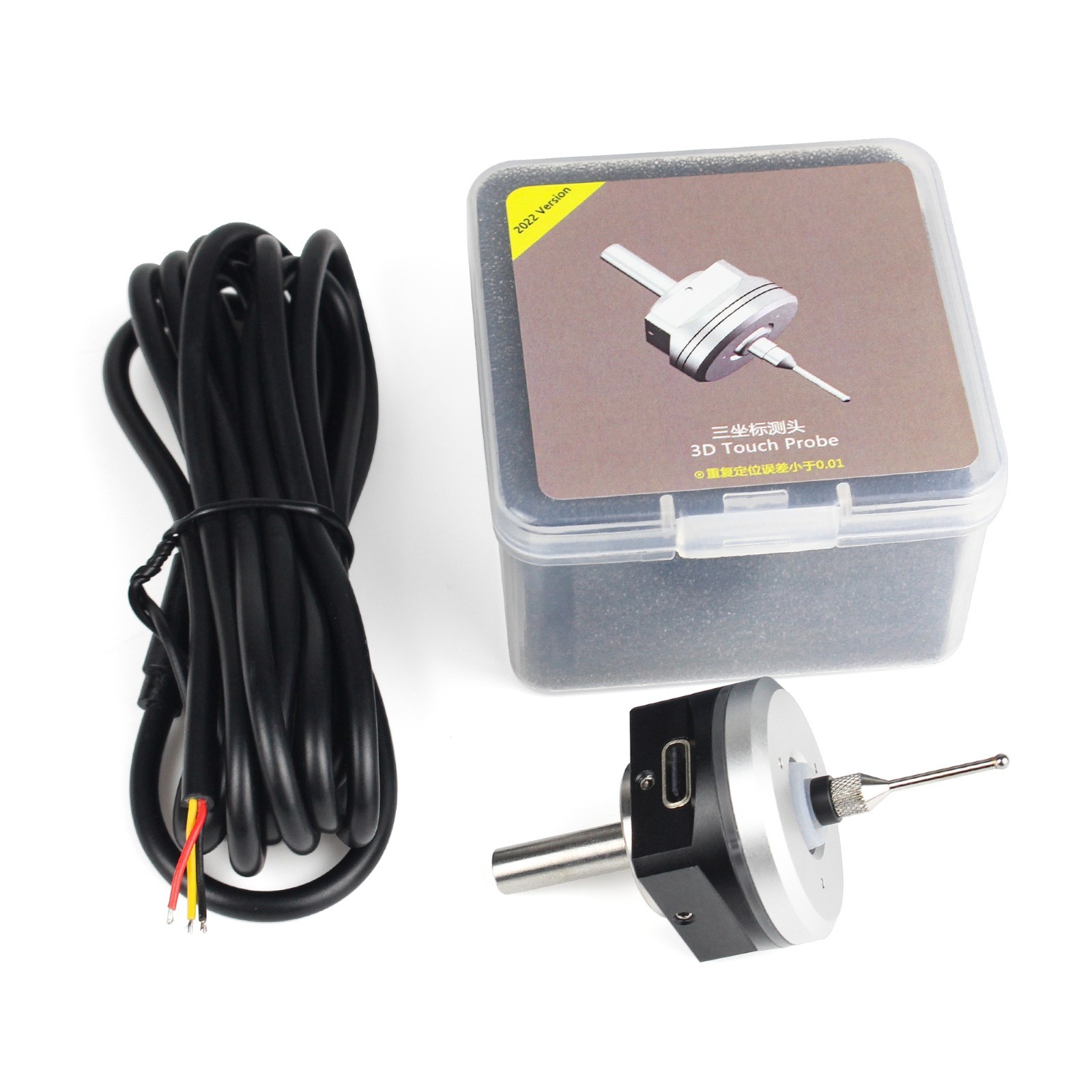 V5 Anti-Roll 3D Touch Probe Edge Finder Alignment Desktop CNC Probe mach3 grbl