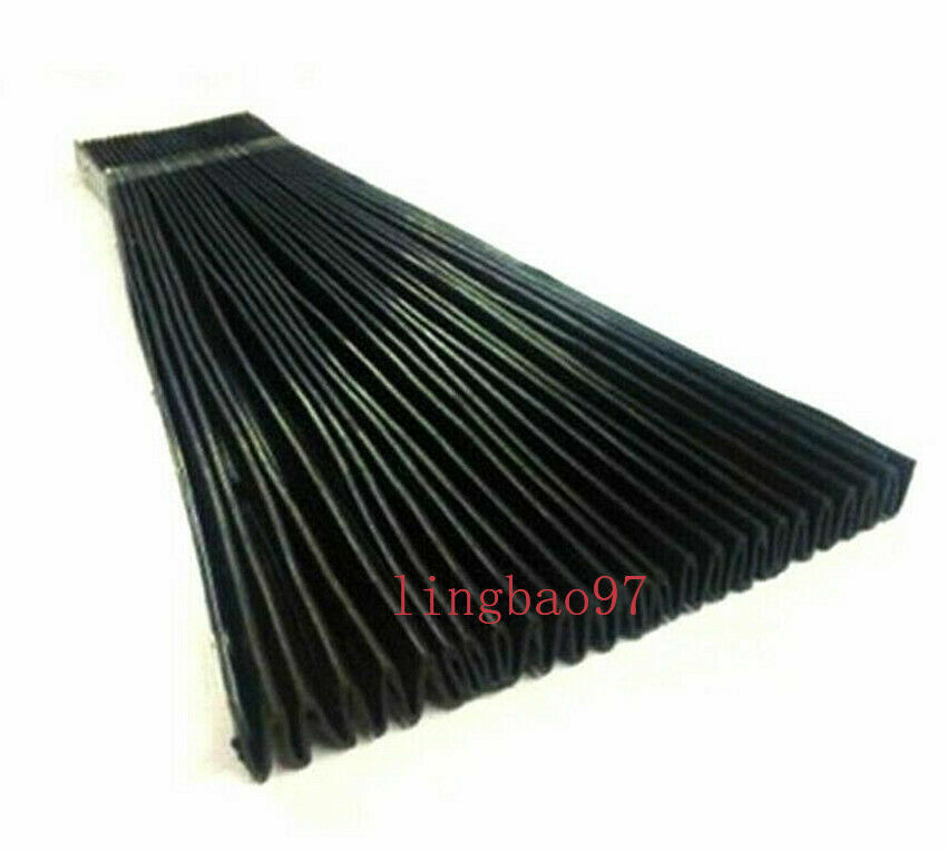 Bridgeport Milling Machine Accordion Type Retractable Way Rubber Cover 400*600mm