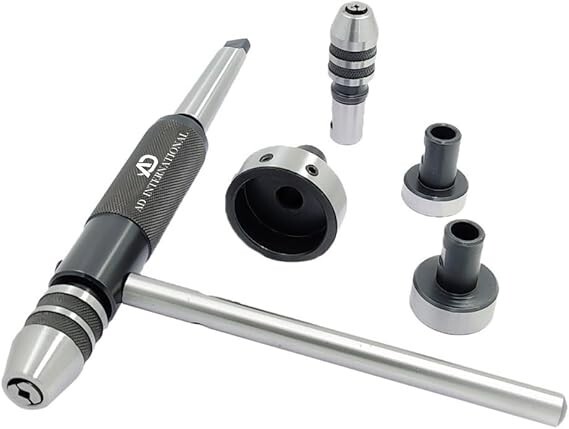 Tapping, Reaming & Threading Attachment Tailstock Die Holder Set- USA FULFILLED