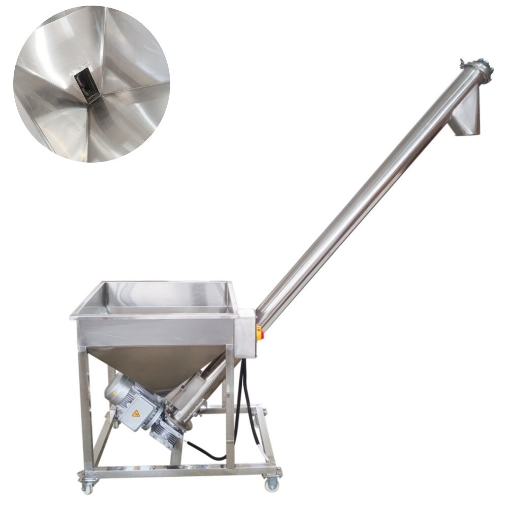 Screw Conveyor Automatic Feeding Machine Granules Screw Feeder 110v 3m³/h