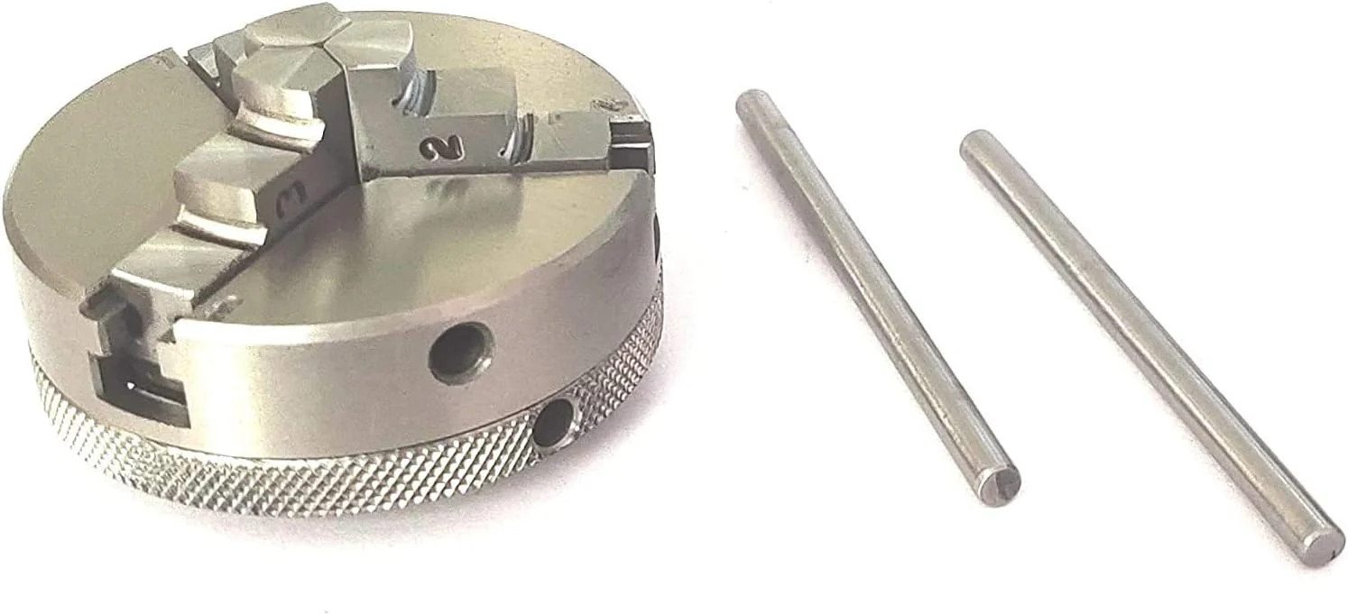 Small Chucks for 3″ & 4″ II 100mm Rotary tables and Mini Lathes-USA STOCK