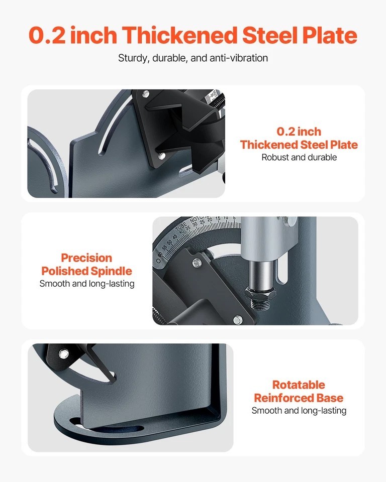 Pipe Notcher 1/2 to 2-inch Tubing Notcher with 0 to 60° Adjustable Angle