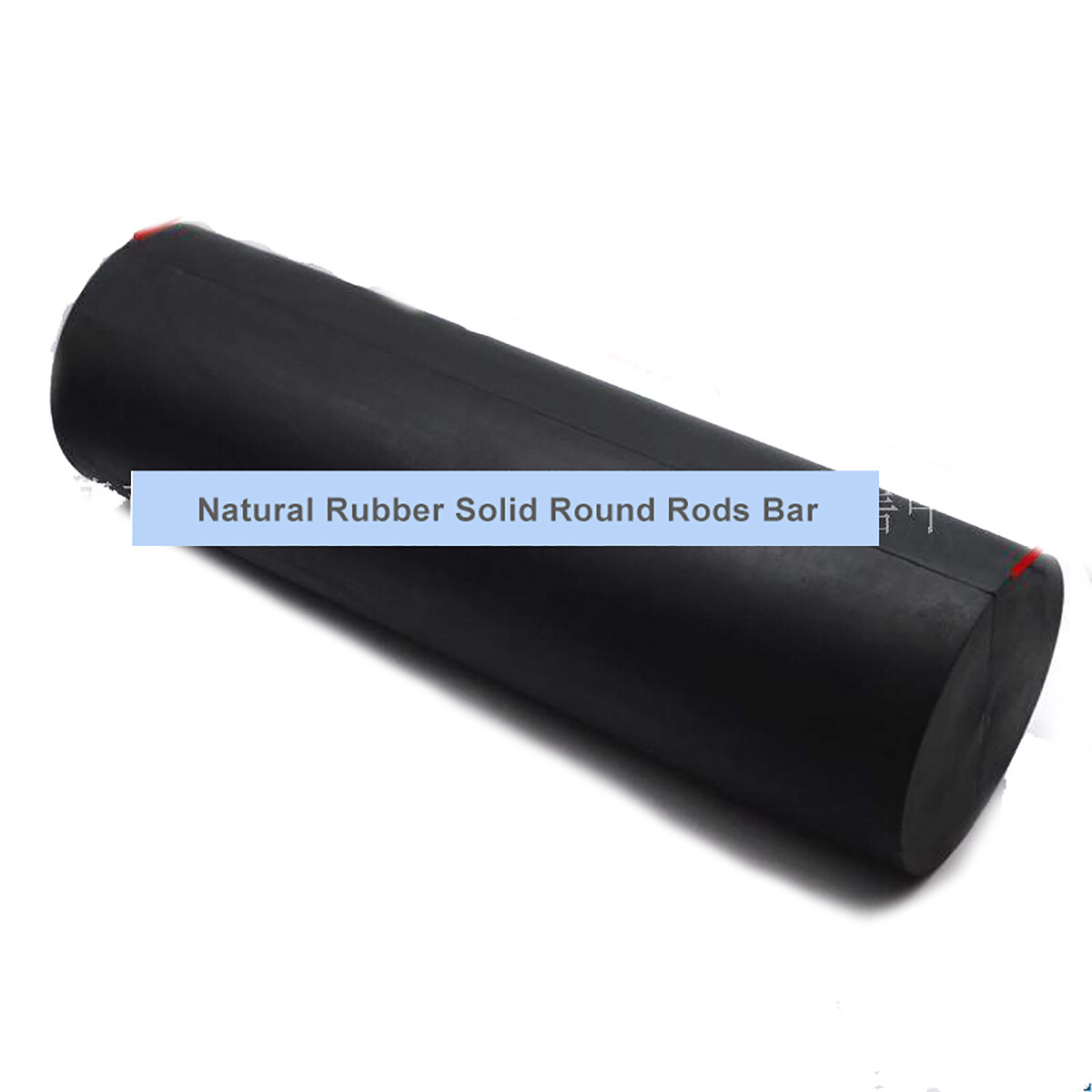 Black Oil Resistant Sealing Natural Rubber Solid Round Rods Bar Dia. 21mm-150mm