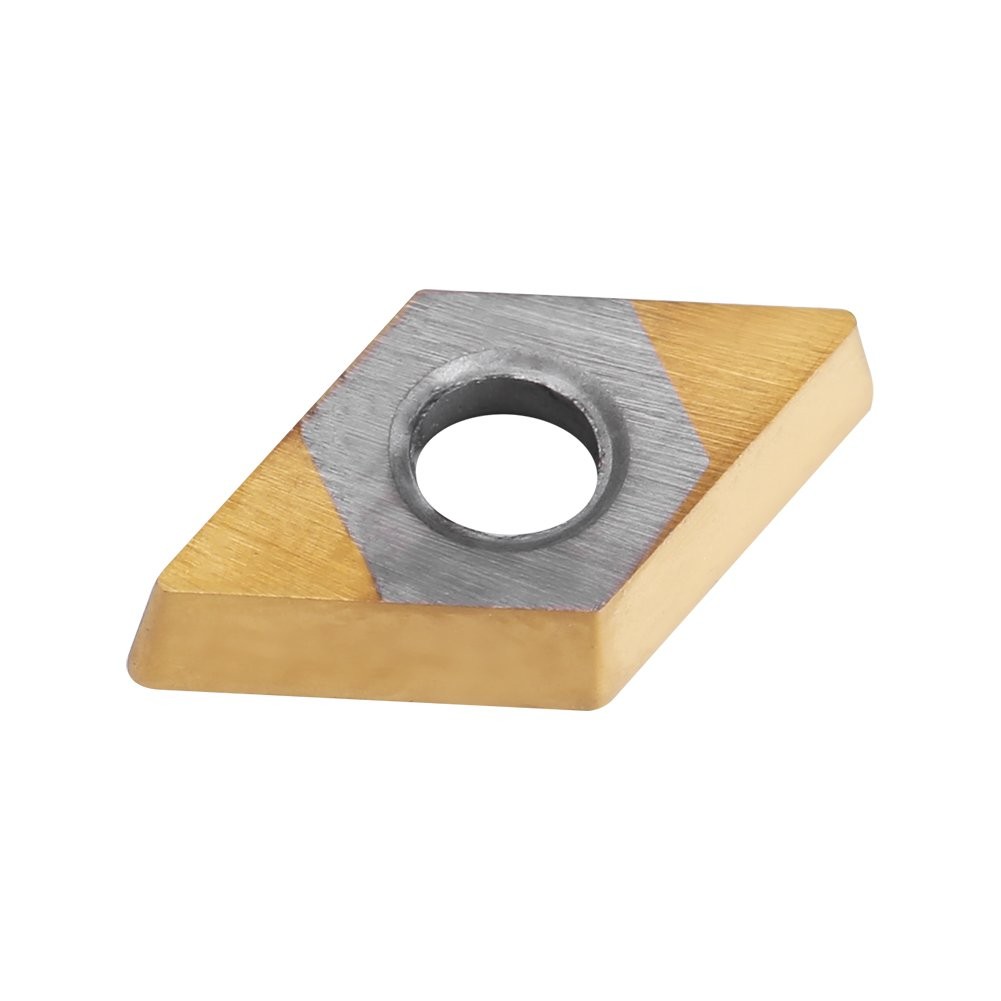 10 PCS Metal Lathe Carbide Inserts DCMT070204 CNC Tungsten Stainless Steel