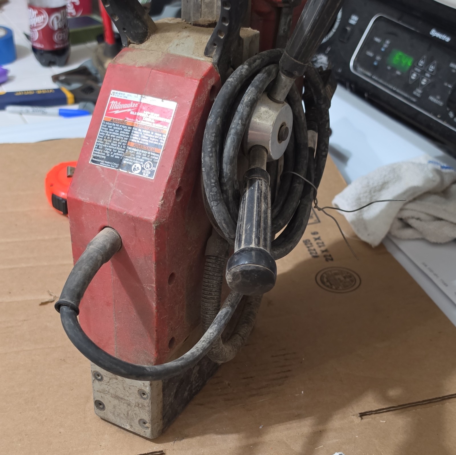 Milwaukee Magnetic Drill Press Manual Corded Electric Mag Drill