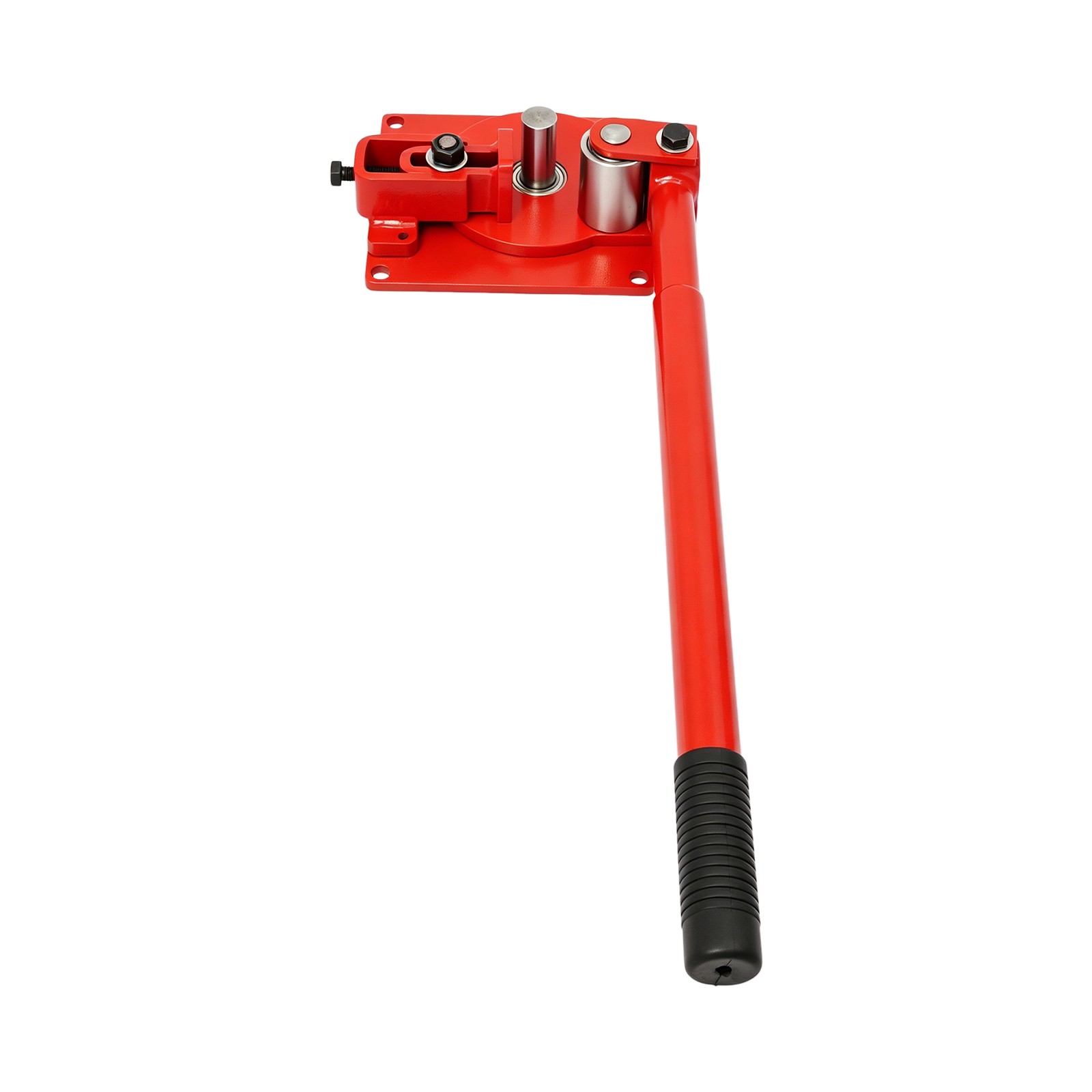 Manual Rebar Bender, Heavy-Duty Rebar Bending Tool, Rod Bar Bender w/ 7 Bearings