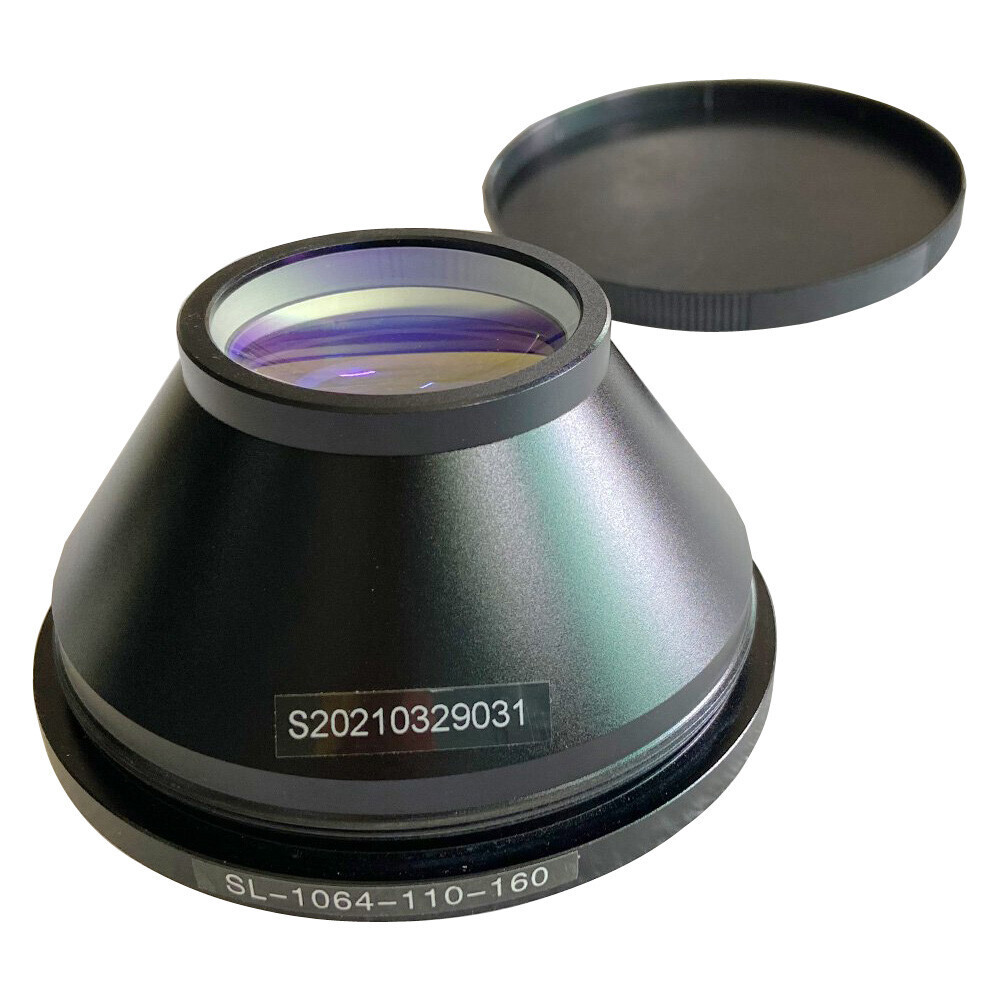 70mm Quartz Field Lens M85 F-theta Scan For 60W-300W Fiber Laser Marking Machine