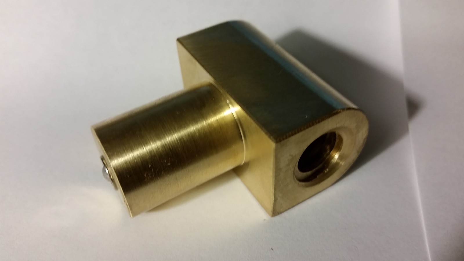 Clausing 4900-37, DL-453, 10″ & 12″ Lathe Cross Feed Nut 1/2″-10 Left Hand ACME