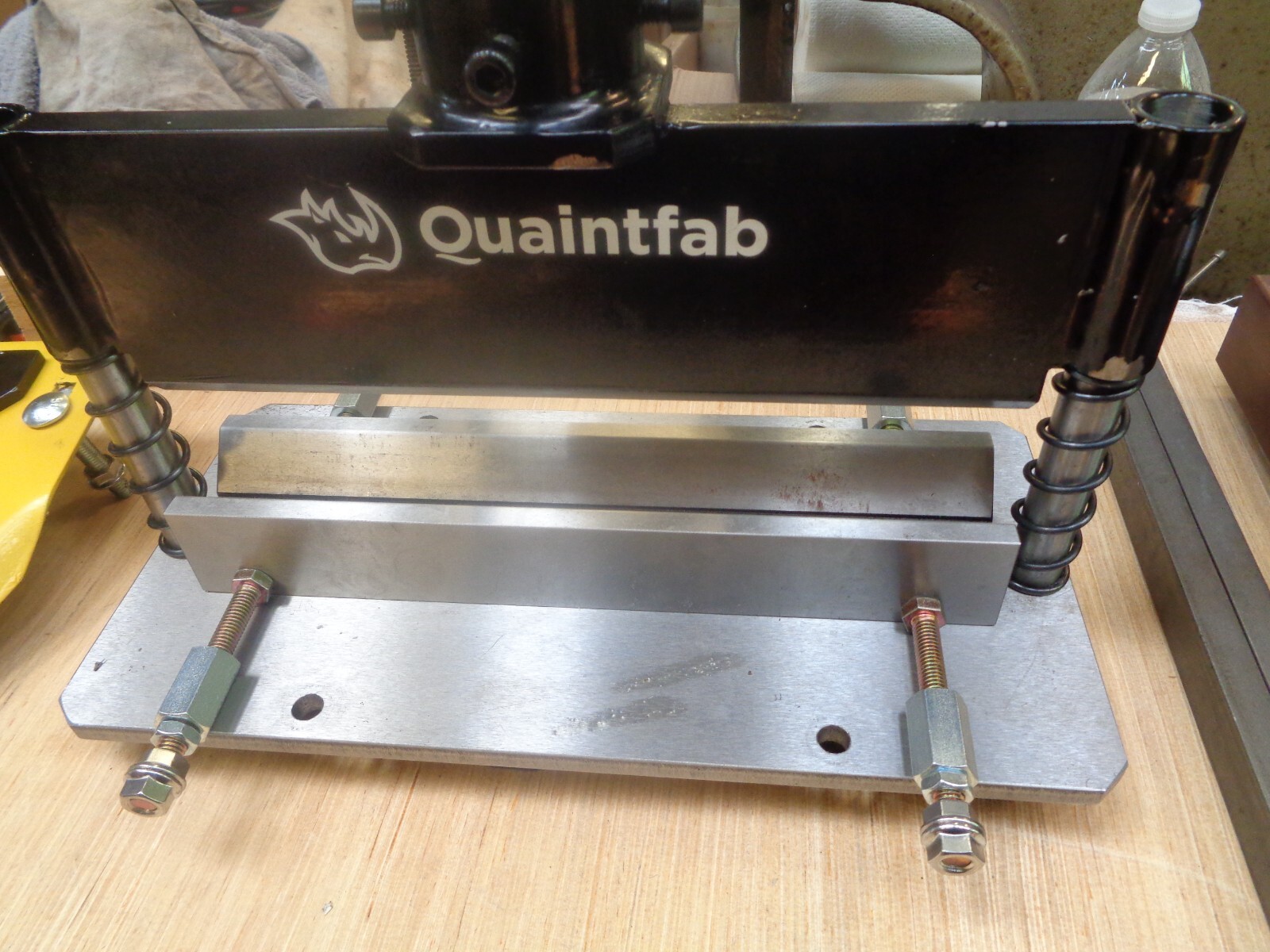 Bottom Die Improvements for your 20 Ton Shop Press 12″ Press Brake Attachment
