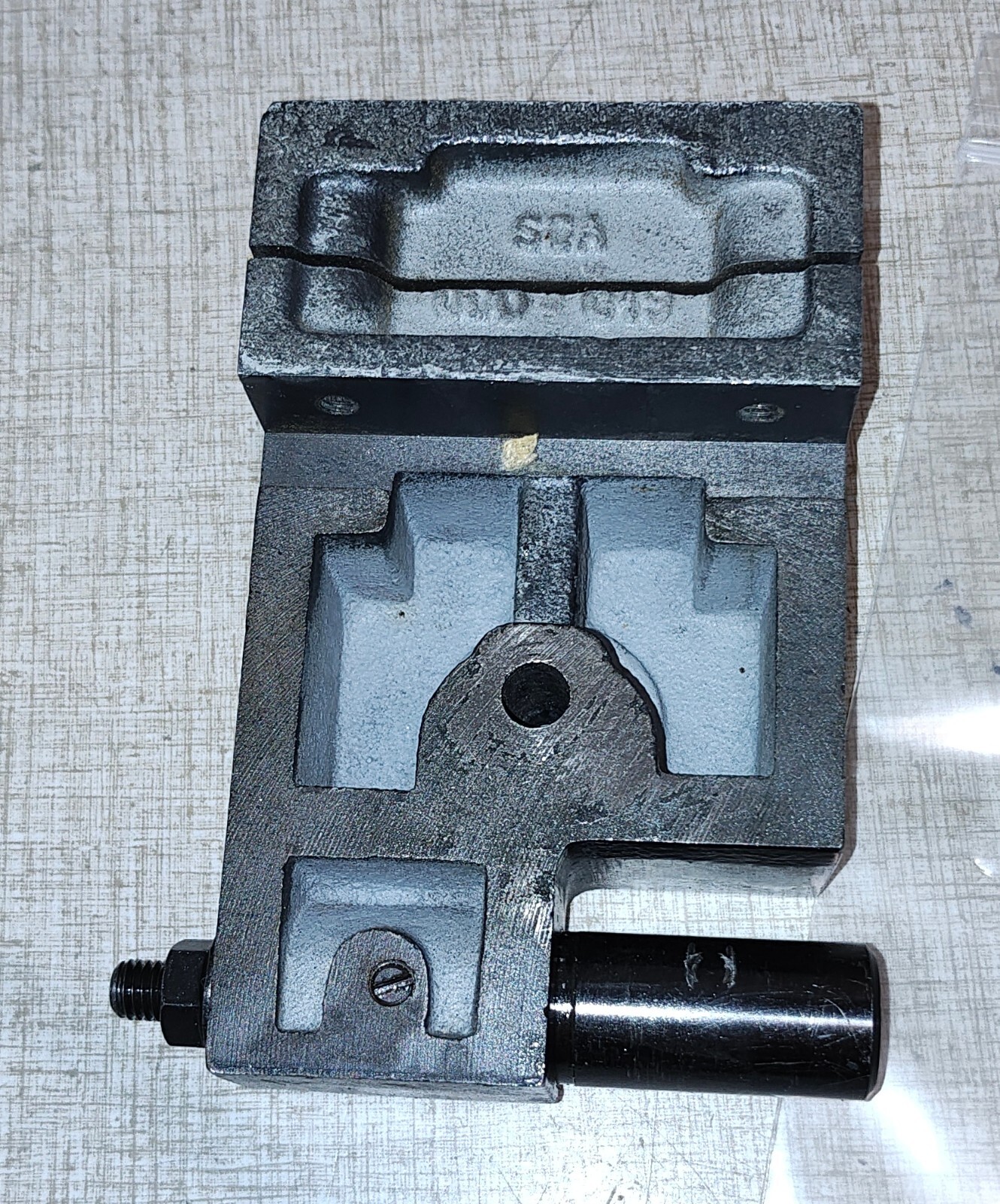 Emco Maximat Lathe Tool Post Grinder Parts: Motor Mounting Block J28X