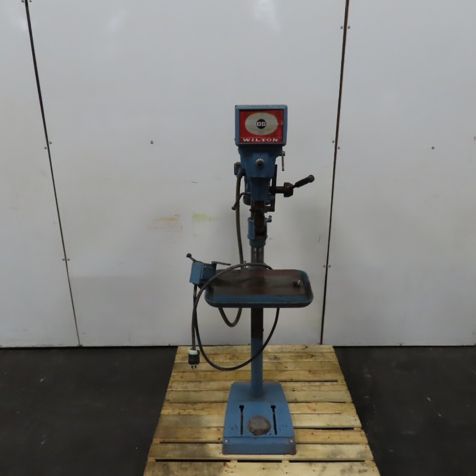 Wilton 6S 1HP 15″ Floor Model Reversing Drill Press 230V 3PH Variable Speed