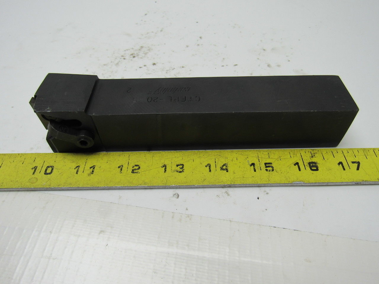 Carboloy CTFPL-20-5 1-1/4″ Shank Indexable Lathe Tool Holder 7″” OAL Left Hand”