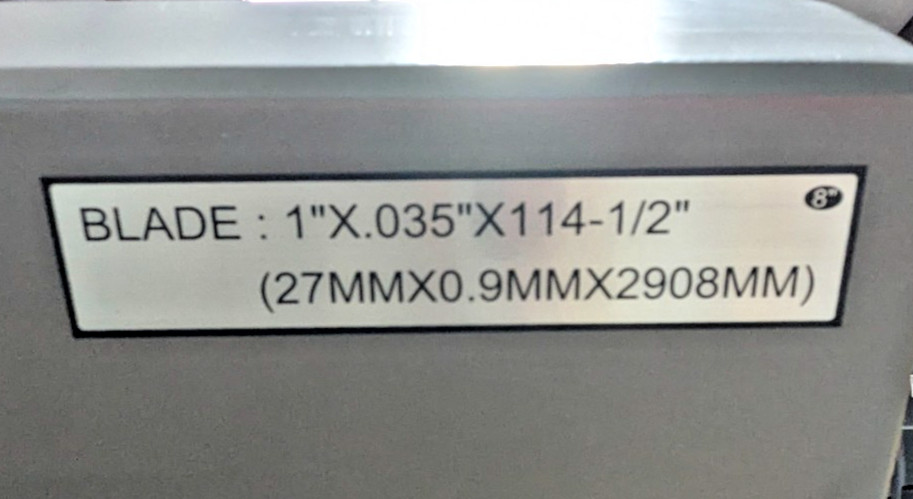 JET J-7015 8"x13" Horizontal Bandsaw 115/230V 1-1/2HP Step Pulley D