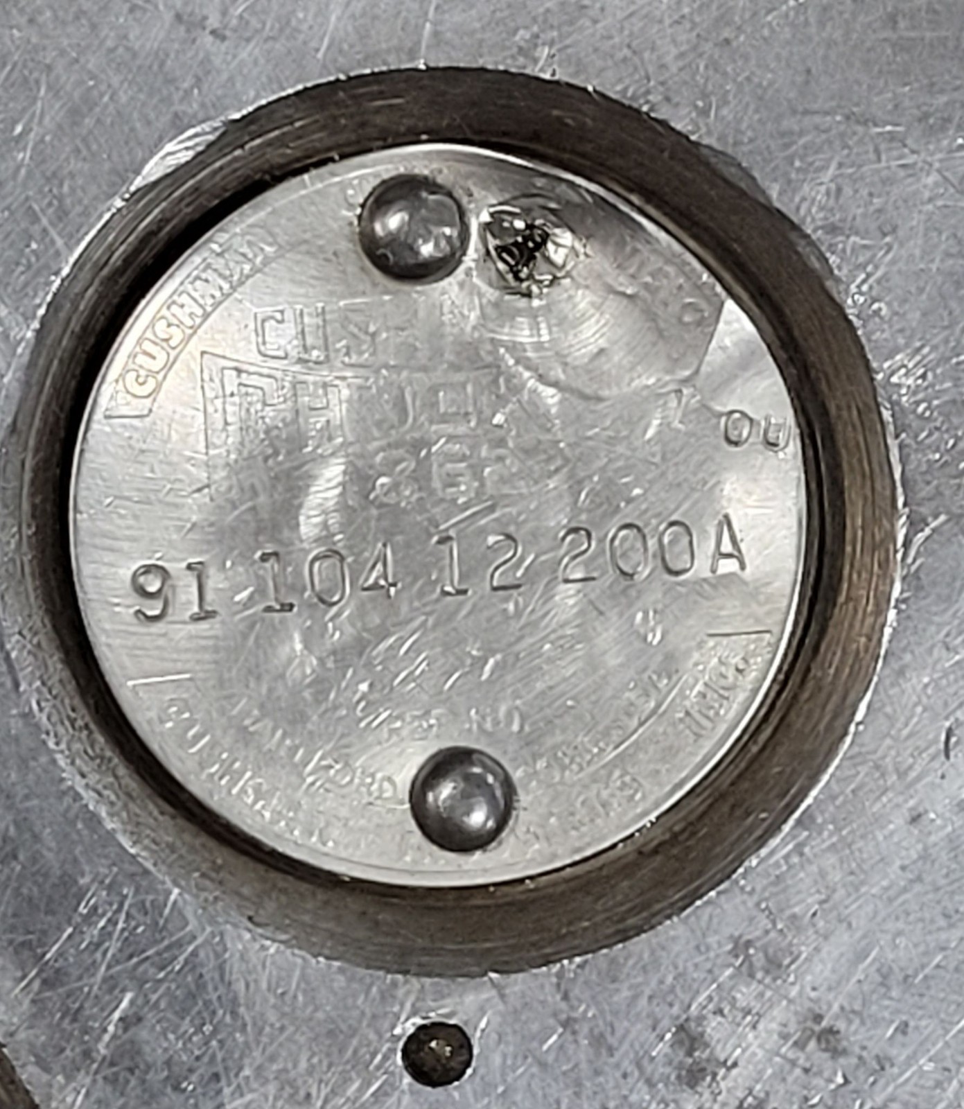 Cushman Super Spacer w/ 12in Cushman – 3 Jaw Chuck