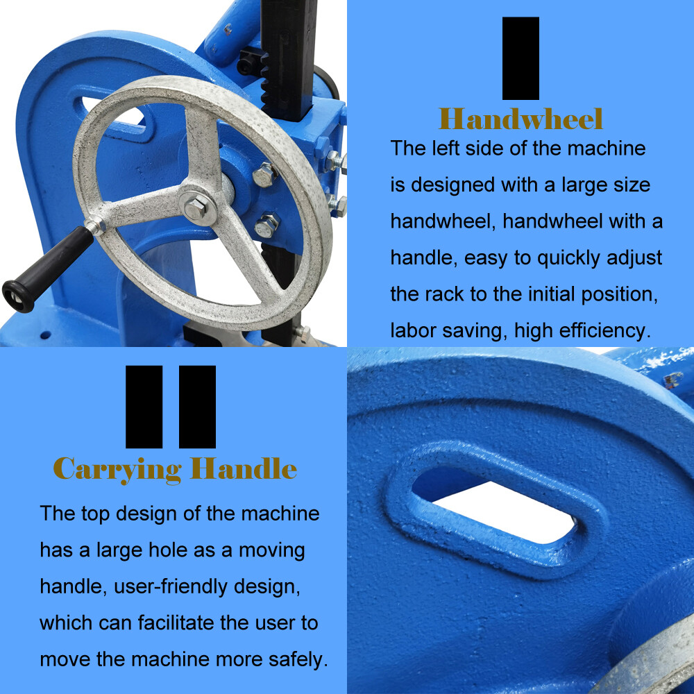 2-Ton Hand-held Punch Miniature Presser Bearing Press Machine Riveting Extrusion