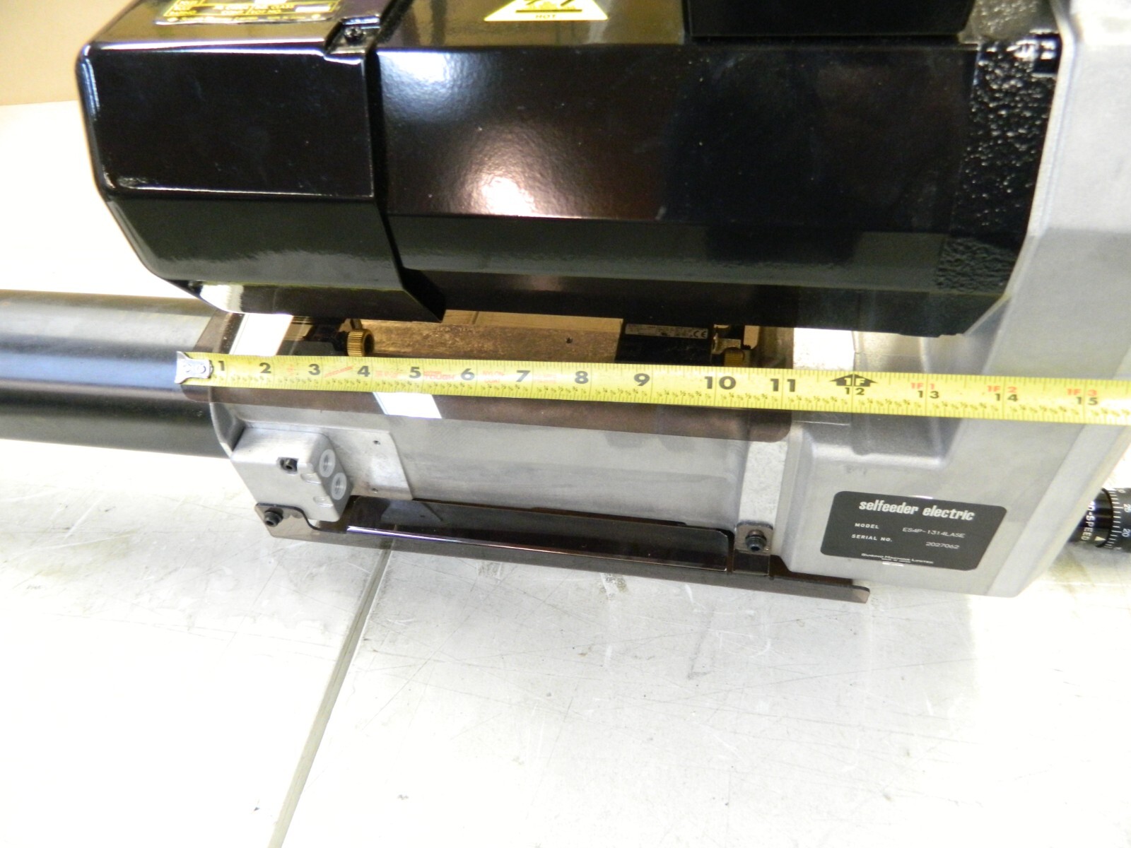 SUGINO SELFEEDER ELECTRIC Model ES4P-1314LASE 1700 RPM 1 HP Stroke 7-7/8″
