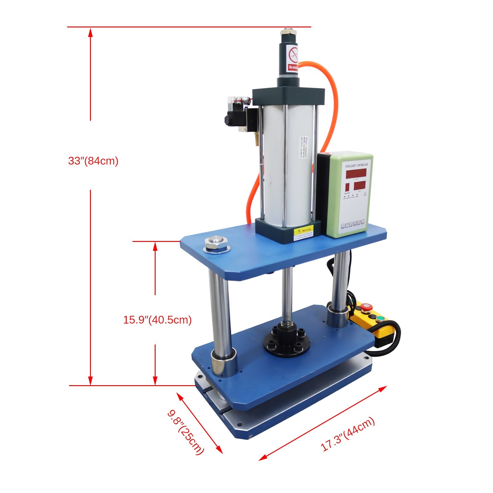 1102lb Industrial Pneumatic Punch Press for Metal Stamping Electronic Hardware