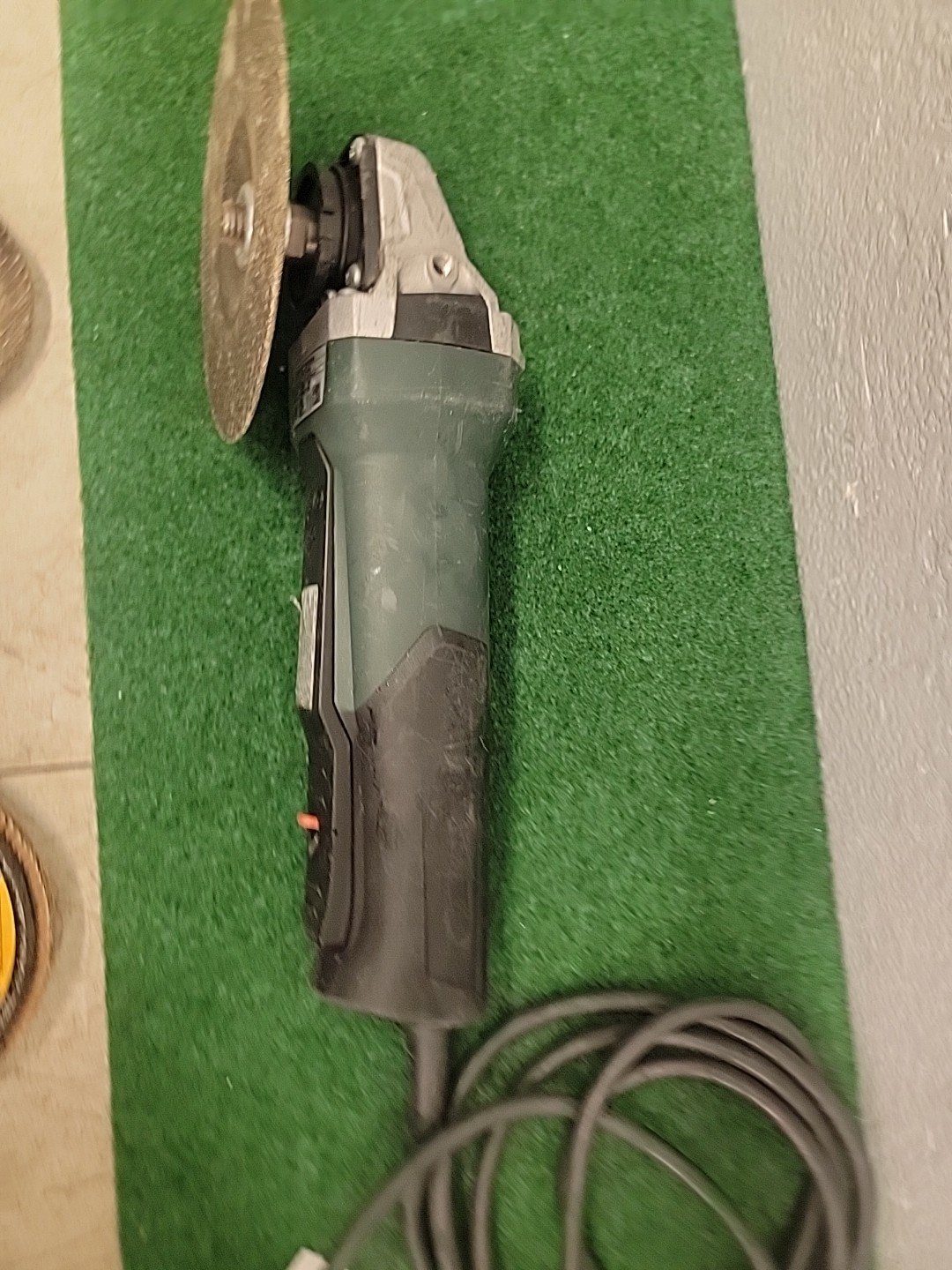 Metabo WP 13-125 Quick 4-1/2″-5″ Corded Paddle Switch Angle Grinder NO HANDLE