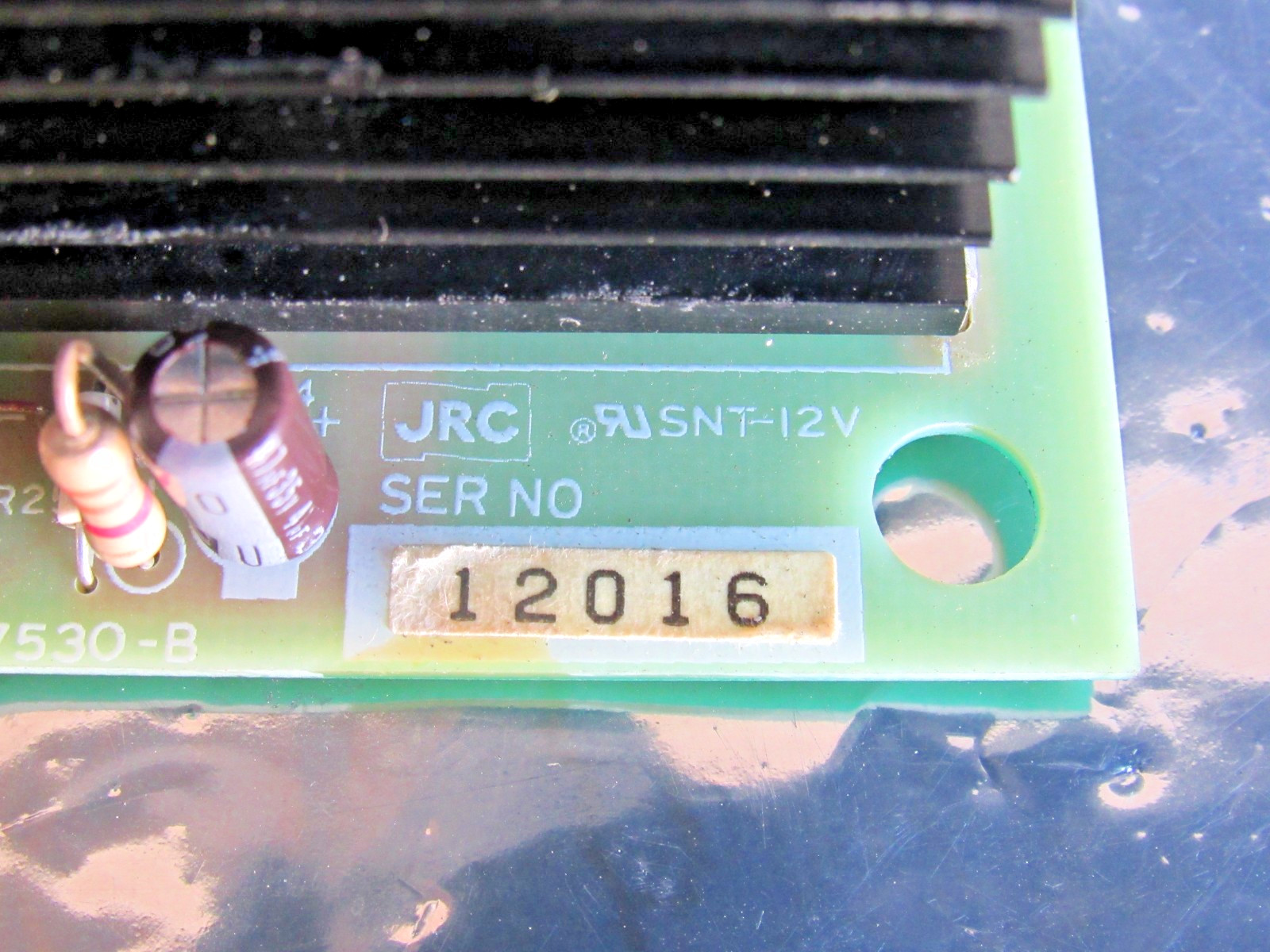 Yaskawa JRC SNT-12V 3546P07530-B AVR000379 Lot # 4212 Listed by Greg