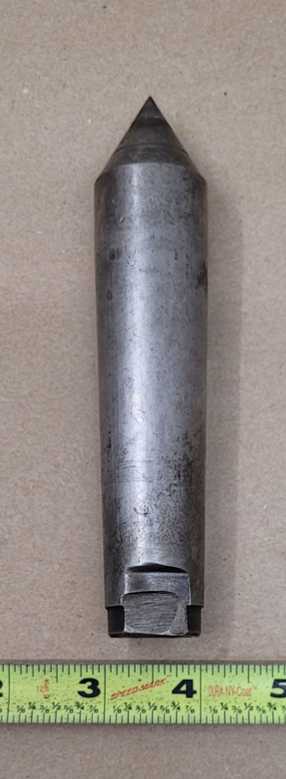 Dead Center – 4 Morse Taper – 6in Long