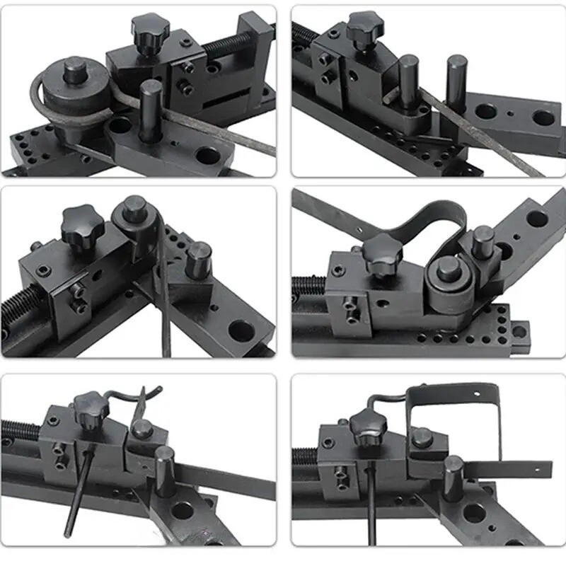 Small Manual Multi-Function Bending Machine DIY Bending Machine Stainless Steel