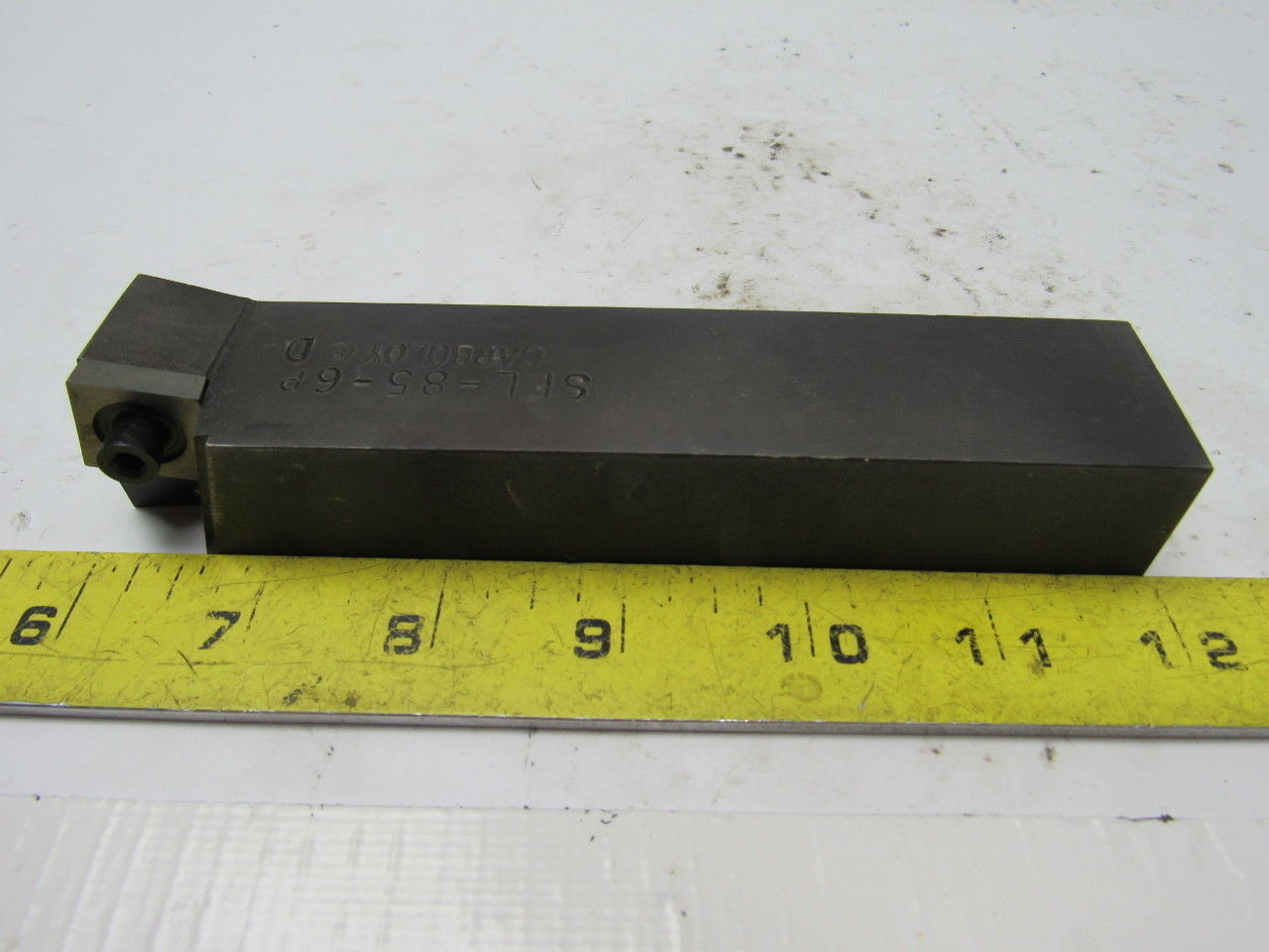 Carboloy SFL-85-6P 1″x 1-1/4″ Shank Indexable Lathe Tool Holder 6″ OAL LH