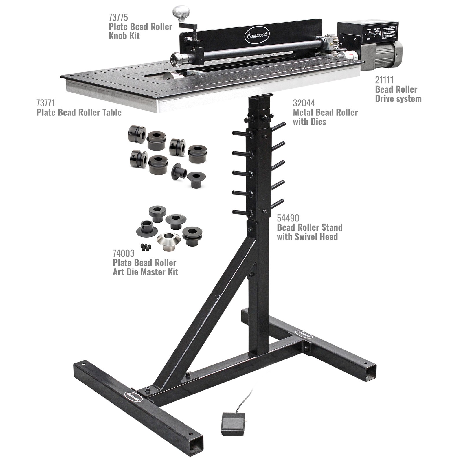 Jamey Jordan Signature Series 19 Inch Plate Bead Roller Metal Fabrication Kit