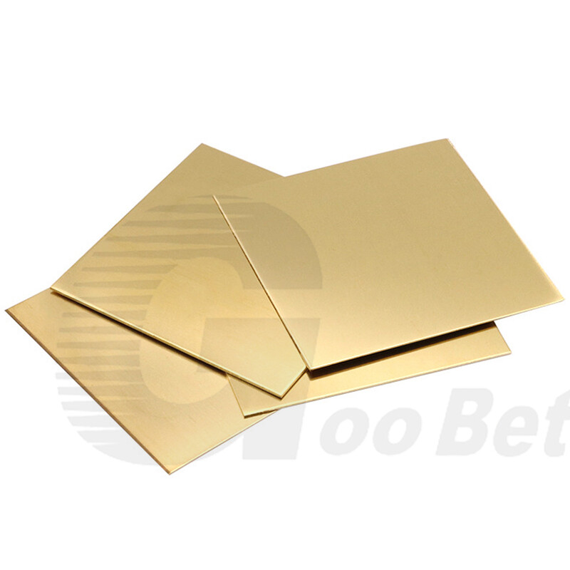Flat Solid Brass Sheet Plate Panel 0.5 0.8 1 1.2 1.5 2 2.5 3 4 5 6 mm Thickness