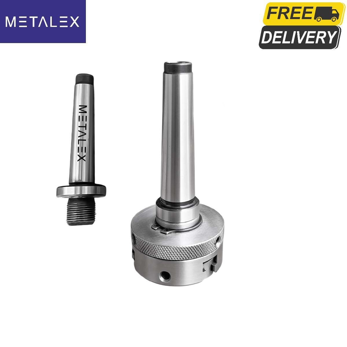 2″ 3 Jaw Self Centering Mini Small Baby Lathe Chuck Set MT1 MT2 Shank Arbor Kit