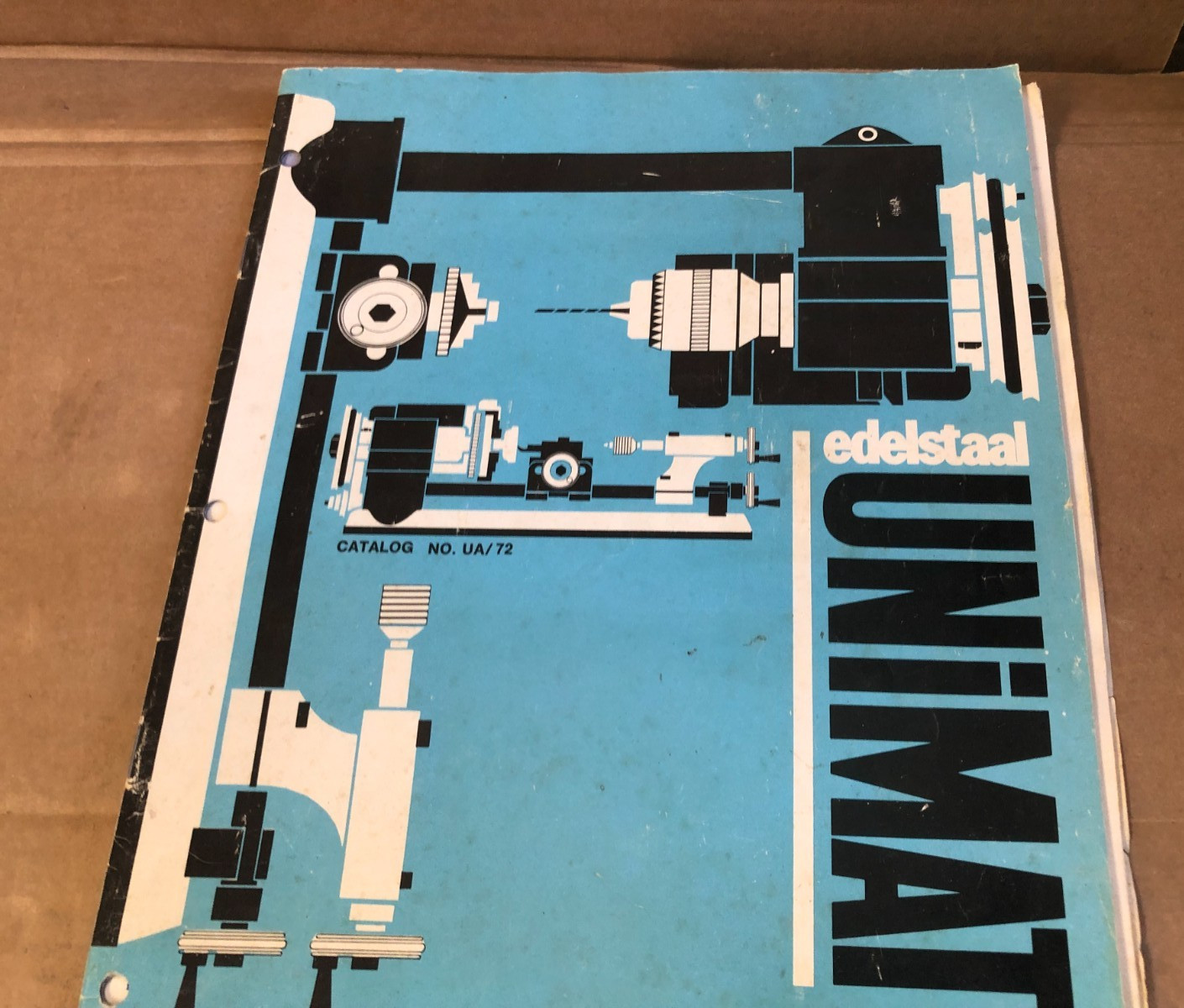 Unimat SL Edelstaal Catalog (No UA/72) + Edelstaal Cutting Tool System Brochure
