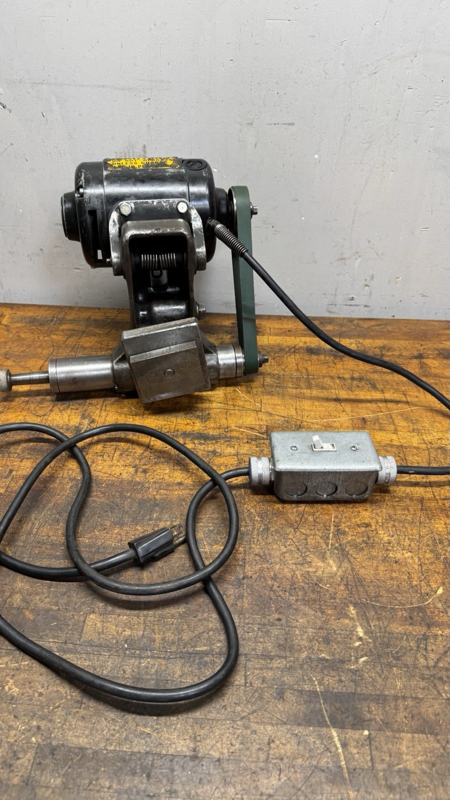 Dumore Tool Post Grinder 1/2hp 15,500 Rpm Lathe Tool Post Grinder