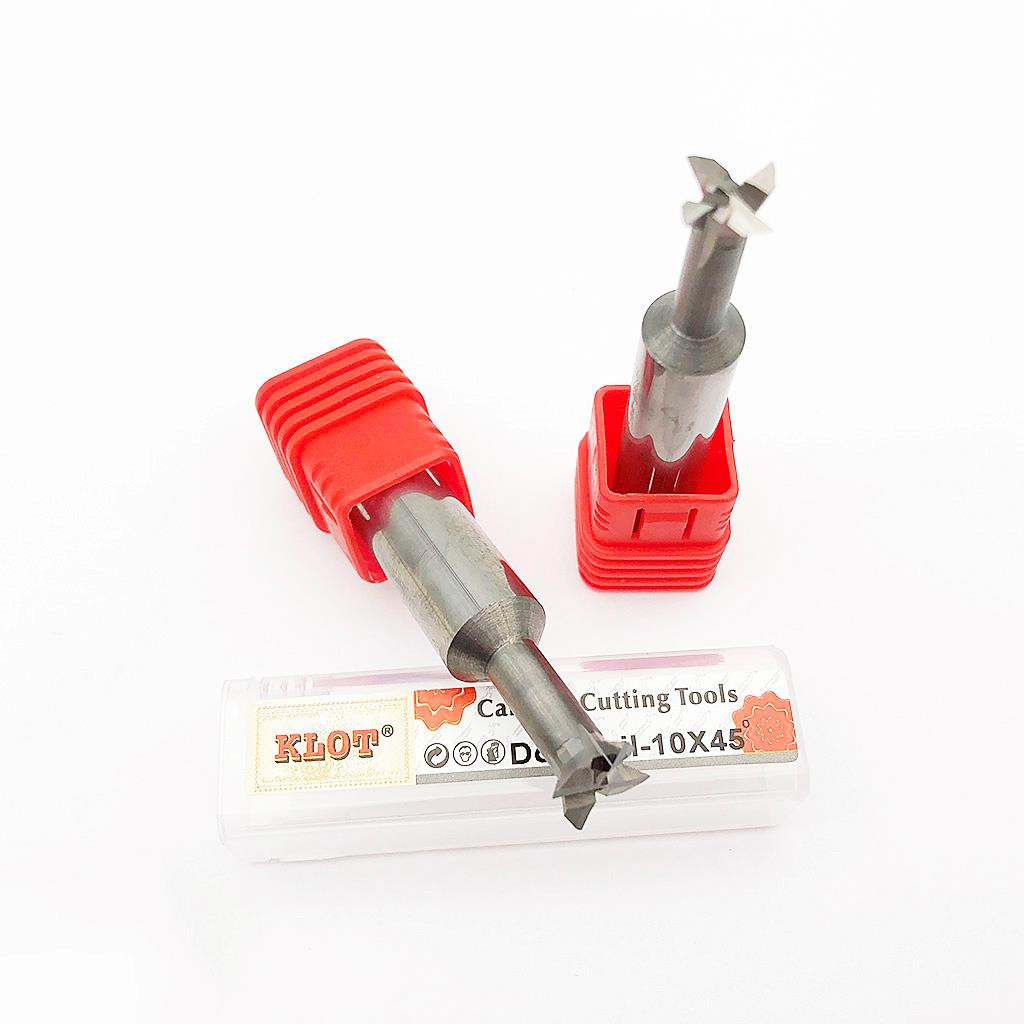 HRC55/HRC60 Dovetail Milling Cutter Solid Carbide End Mill 3mm-12mm CNC