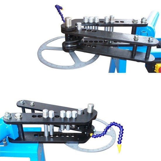 Electric Powered 10 Ton Hydraulic Pipe Tube Bender Bending 110 Volt – 3 Dies