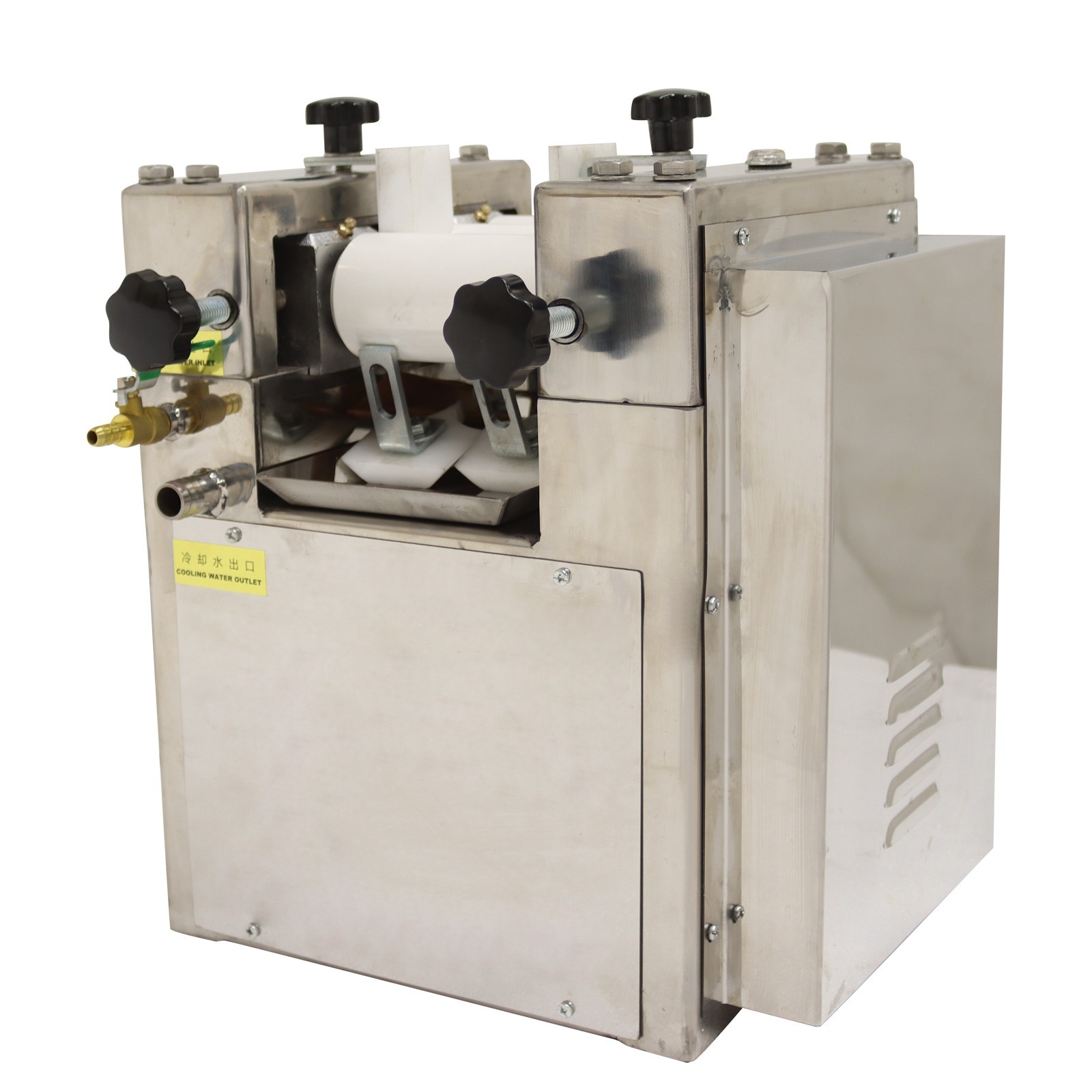 750W 110V Lab/Industrial Triple Roll Mill Grinder with 3 Zirconia Ceramic Rolls