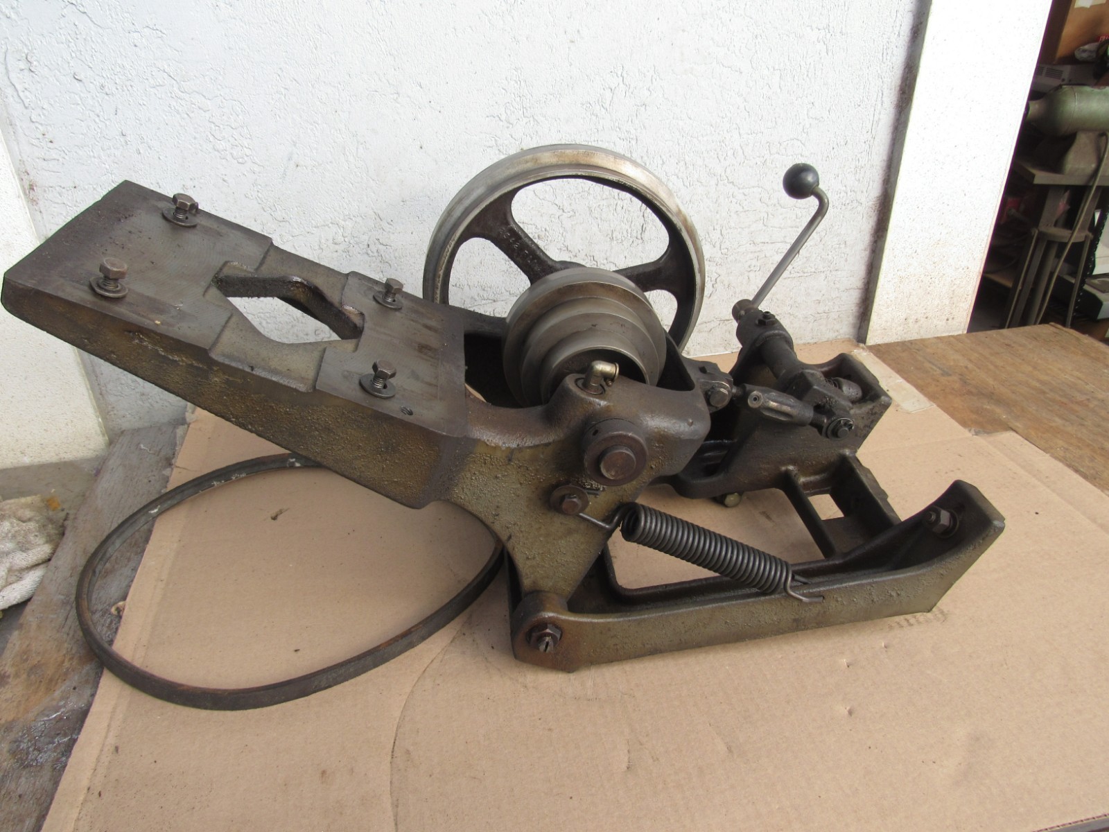 South Bend Lathe 9” 10K UNDERNITH DRIVE COUNTERSHAFT COMPLETE FOR CABINET TYPE