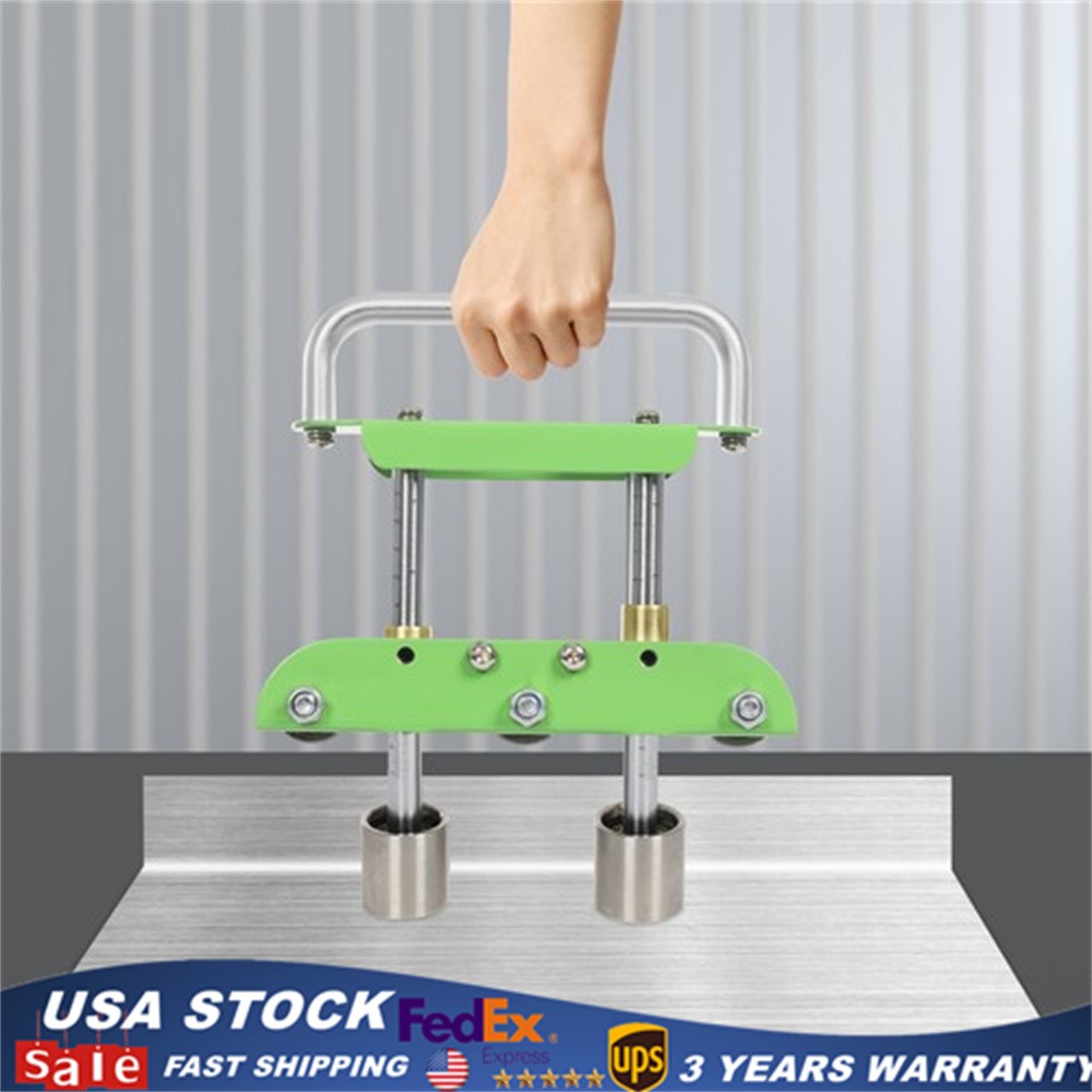 0-90° Metal Bending Tool Green Hand Sheet Metal Bender Bending Machine W/ Shears