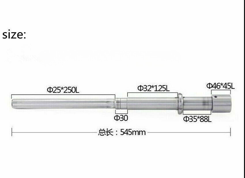 For BRIDGEPORT Milling Machine Parts R8 Spindle + Bearings Kit CNC Mill Tool