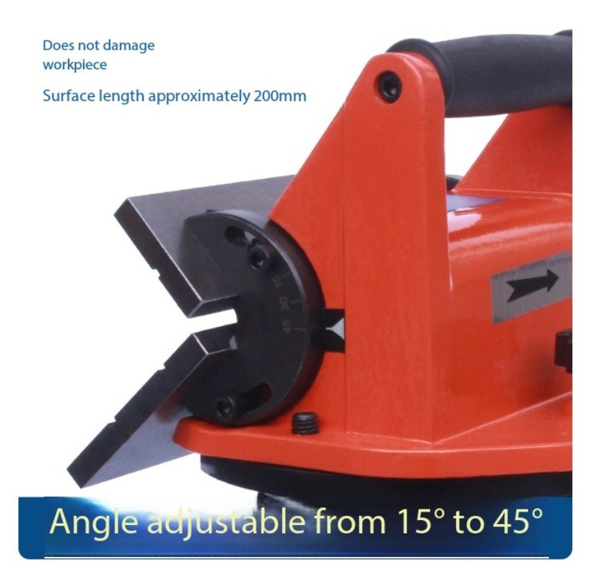 Handheld 45-Degree Beveling Machine Handheld Straight-Edge Metal Beveling Tool