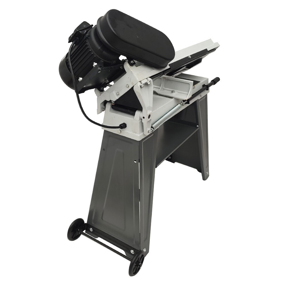 110V Horizontal/Vertical Bandsaw 420W Ruler Controled Jaws 0-45 ° Angle Cutter