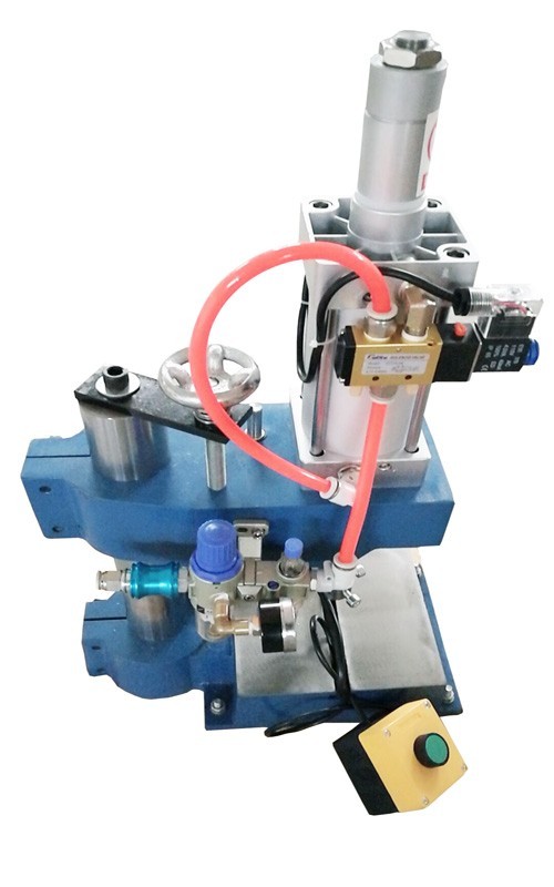 660Lb/300kg Pneumatic Punch Punching Press Machine 2-4in Stroke 2 Buttons 110V