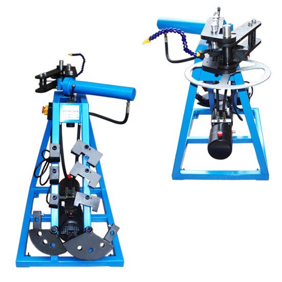 Electric Powered 10 Ton Hydraulic Pipe Tube Bender Bending 110 Volt – 3 Dies