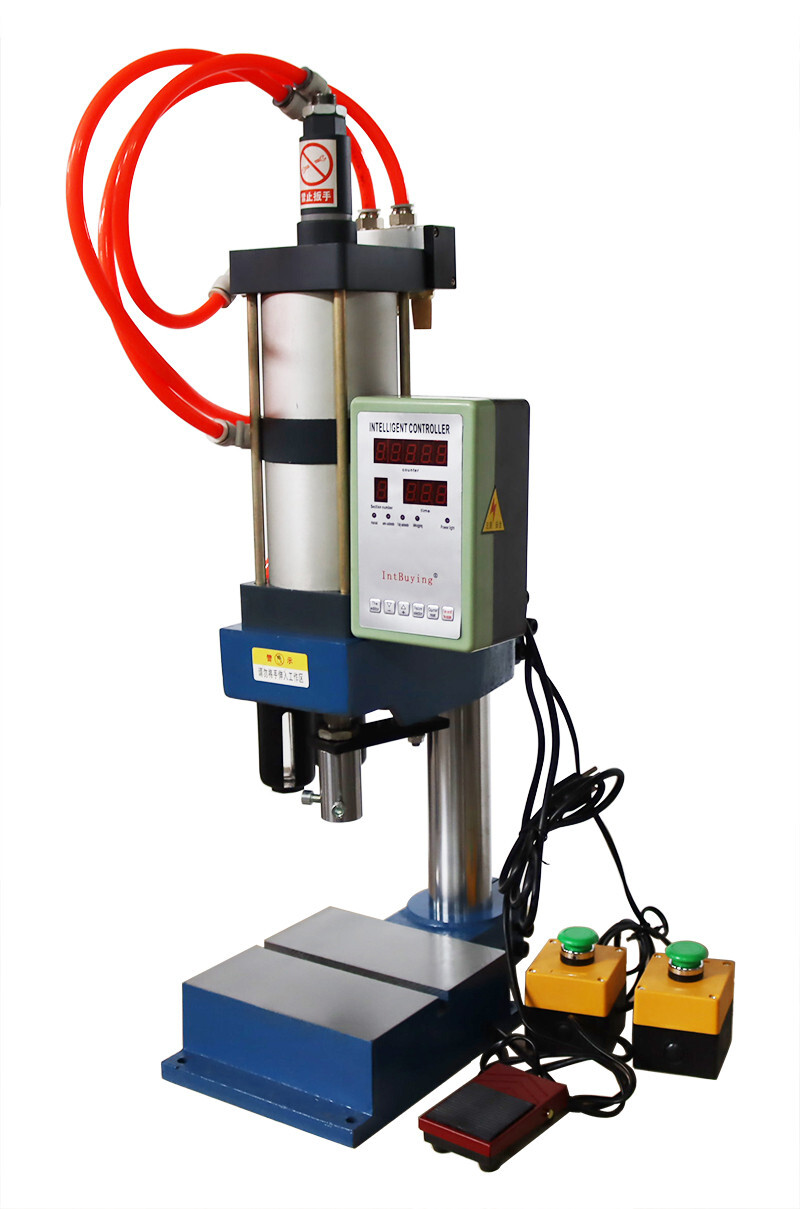 2205Lbs/1000kg 110V Pneumatic Punch Press Machine with controller Pressure 1 ton
