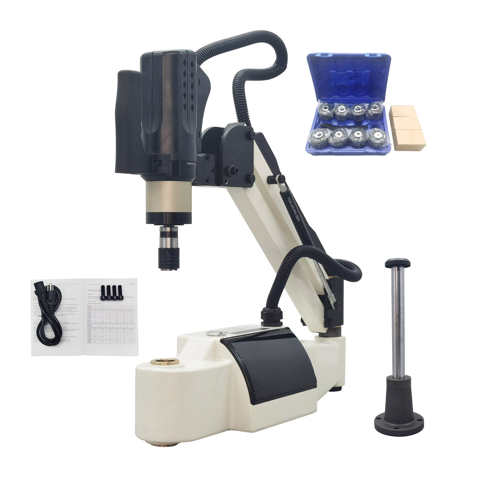 Electric Tapping Machine M6-M36 1200W Touch-Screen with Flexible Arm 220V