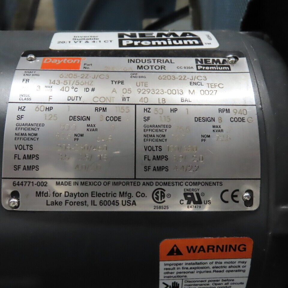 US Machine & Tool Co. 1HP Horizontal Mill Milling Machine 230V 3PH W/ Vise