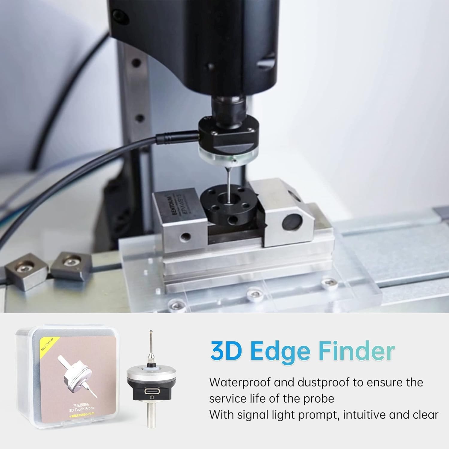 V5 Anti-Roll 3D Touch Probe Edge Finder Alignment Desktop CNC Probe mach3 grbl