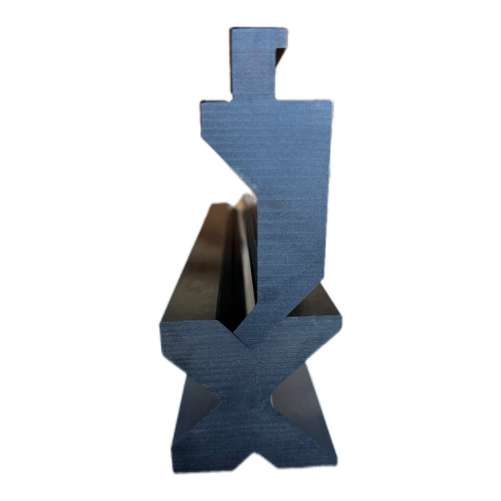 NEW 6” American Type Press Brake Punch (Height: 3.03″) & 4-Way Die (2.36″sq)