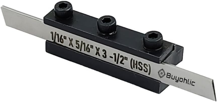 ADI Non- Adjustable T-Parting Cut off Holder with Blade for Lathe Machine (USA)