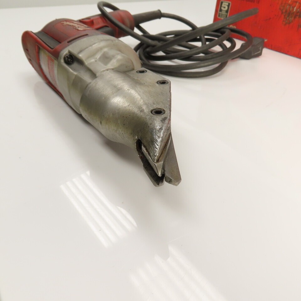 Milwaukee 6852-20 18 GA Corded Metal Shear 120V 0-2850SPM Tested
