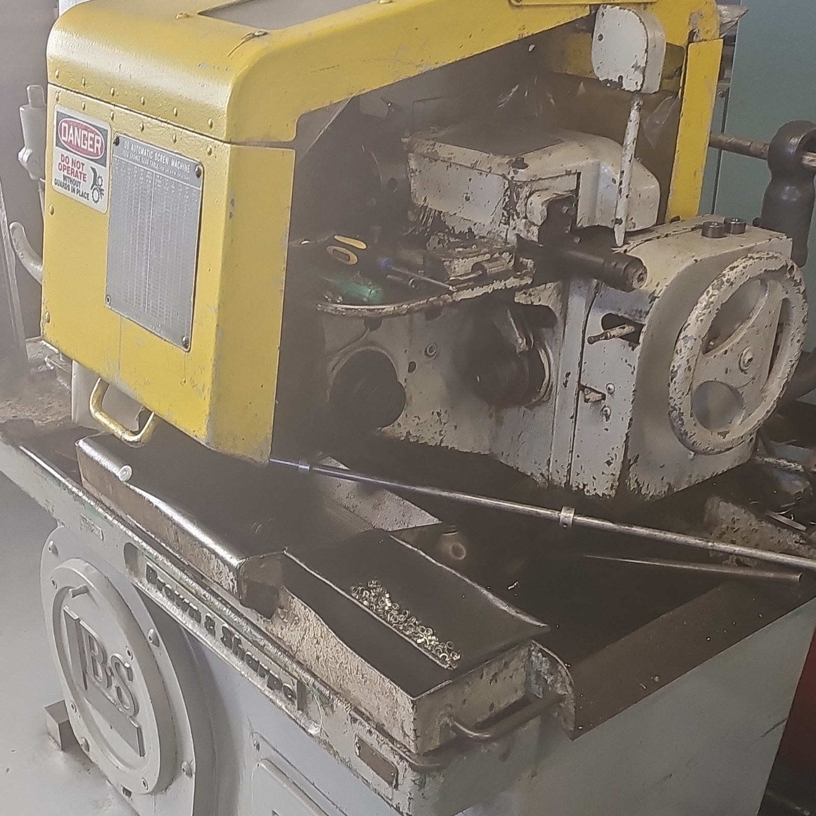 Brown & Sharpe Auto Screw Machine Metalworking Lathe Electric w/ Feed Gear